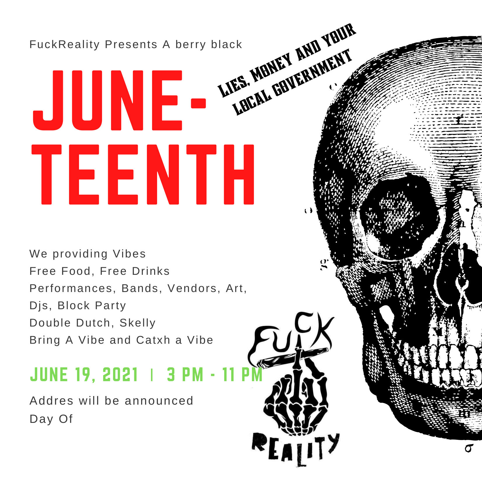 FUCKREALITY JUNETEENTH 