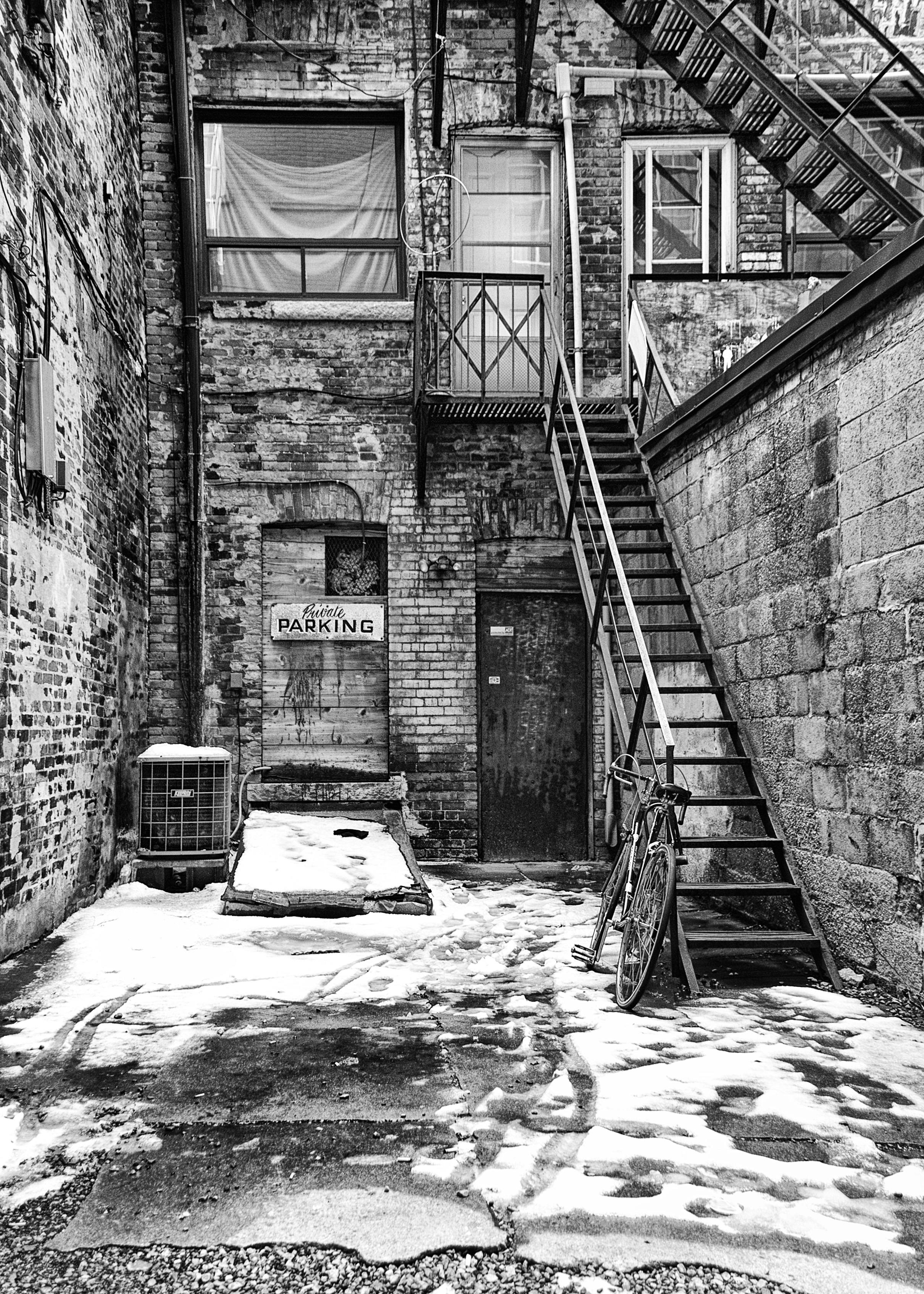 Bicycle in the Alley