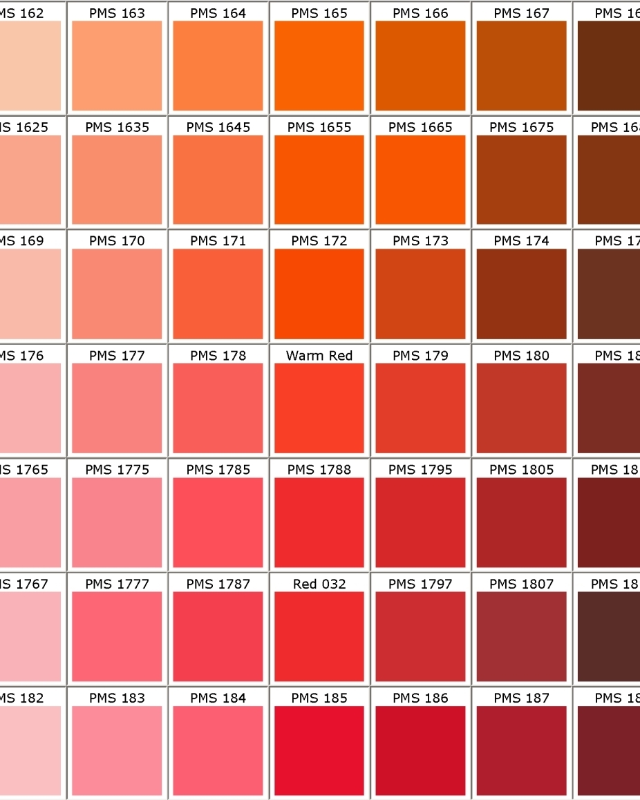 How Many Different Shades of Red Color are There?