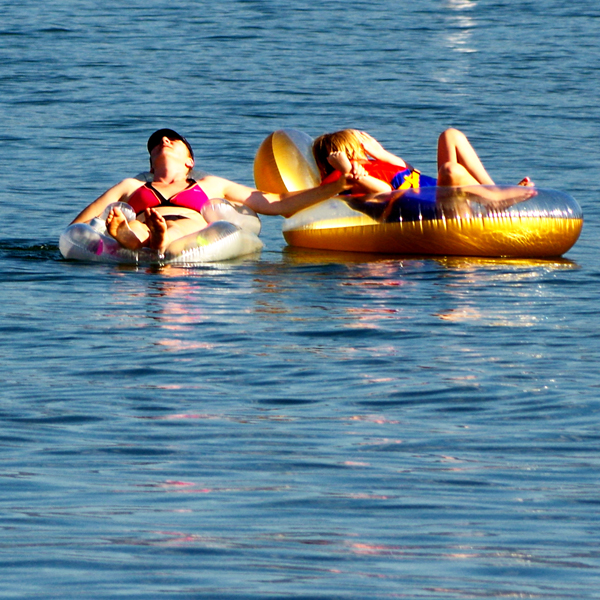 Leah and Ella - Chilaxin' by Penticton