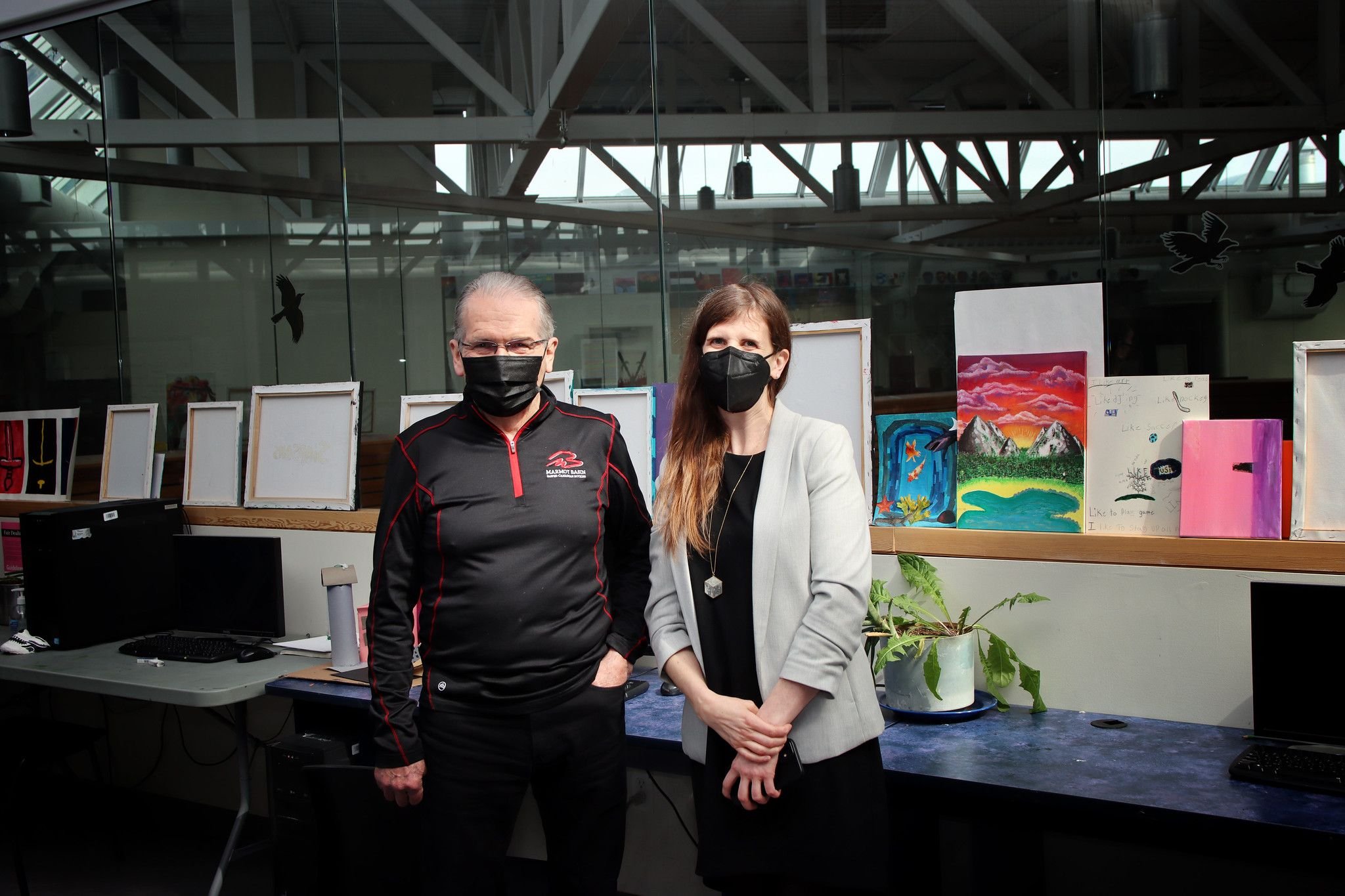 April 4, 2022 | Dr. Joe Cloutier and City Councillor Anne Stevenson 