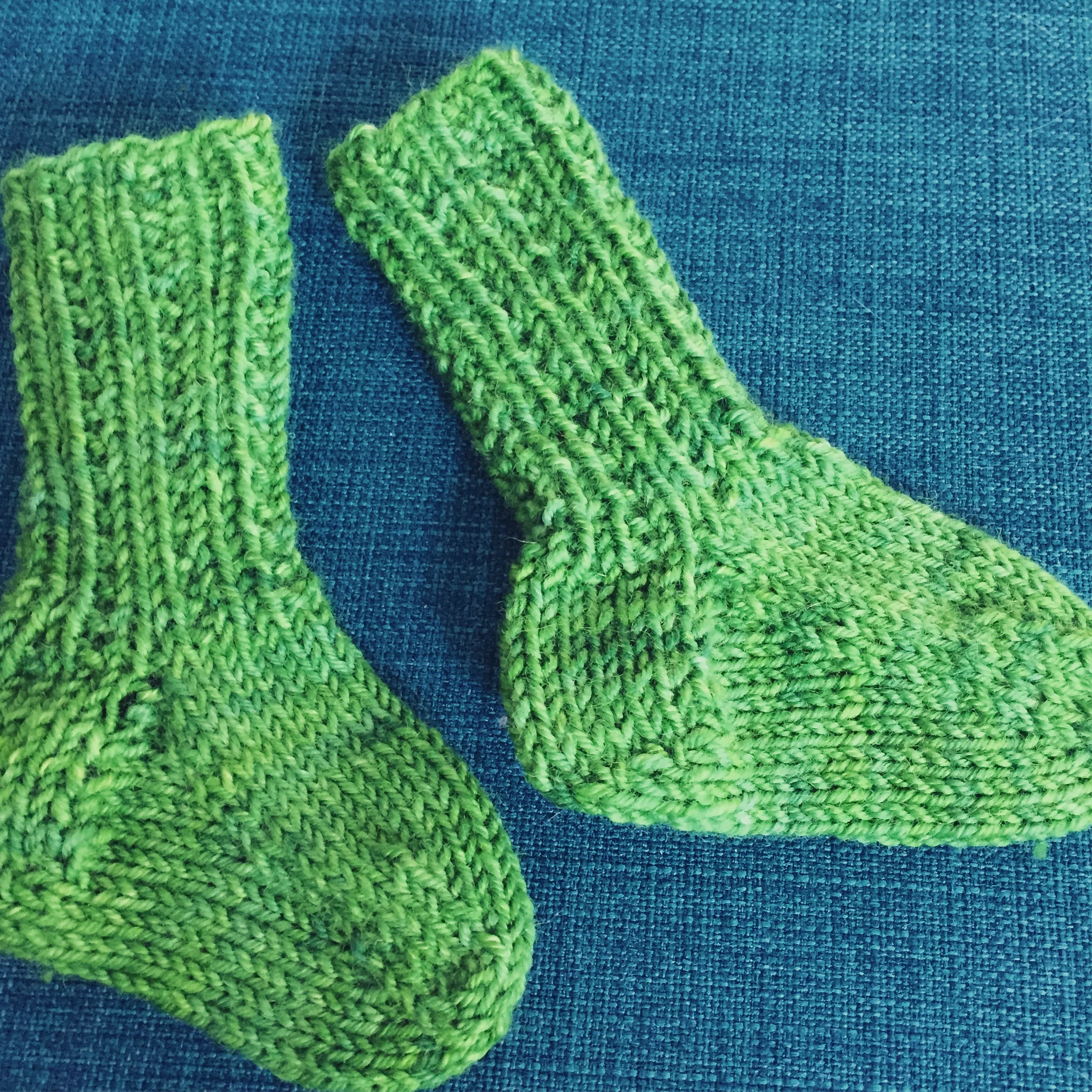 Little Squirrel Socks by tincanknits - from their new Max & Bodhi's Wardrobe Collection.