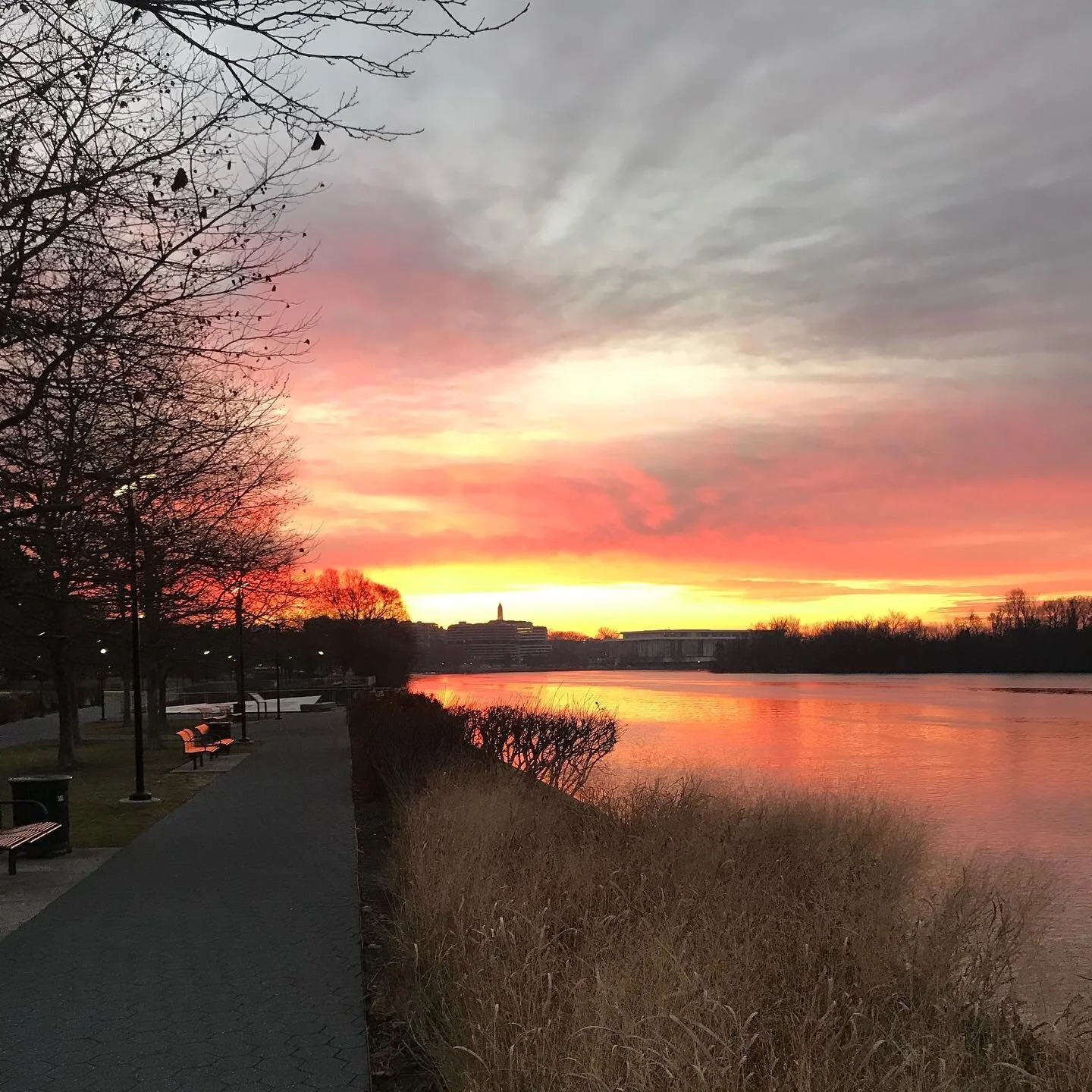 Wishing you a wonderful day, a great workout and a reminder to enjoy the moment.  #Sunrise #EnjoyTheMoment #dcfitness