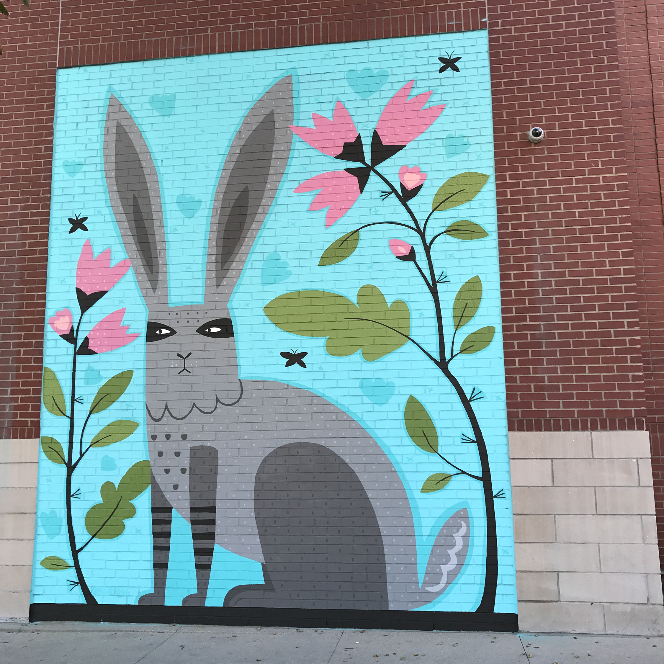 Mural on Uncommon Apartments in Fort Collins