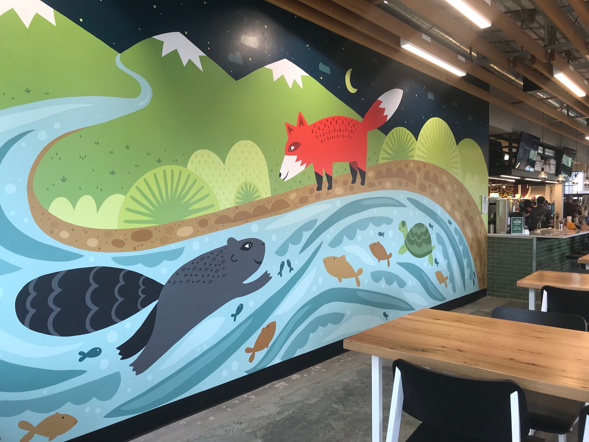 Mural for Whole Foods Fort Collins