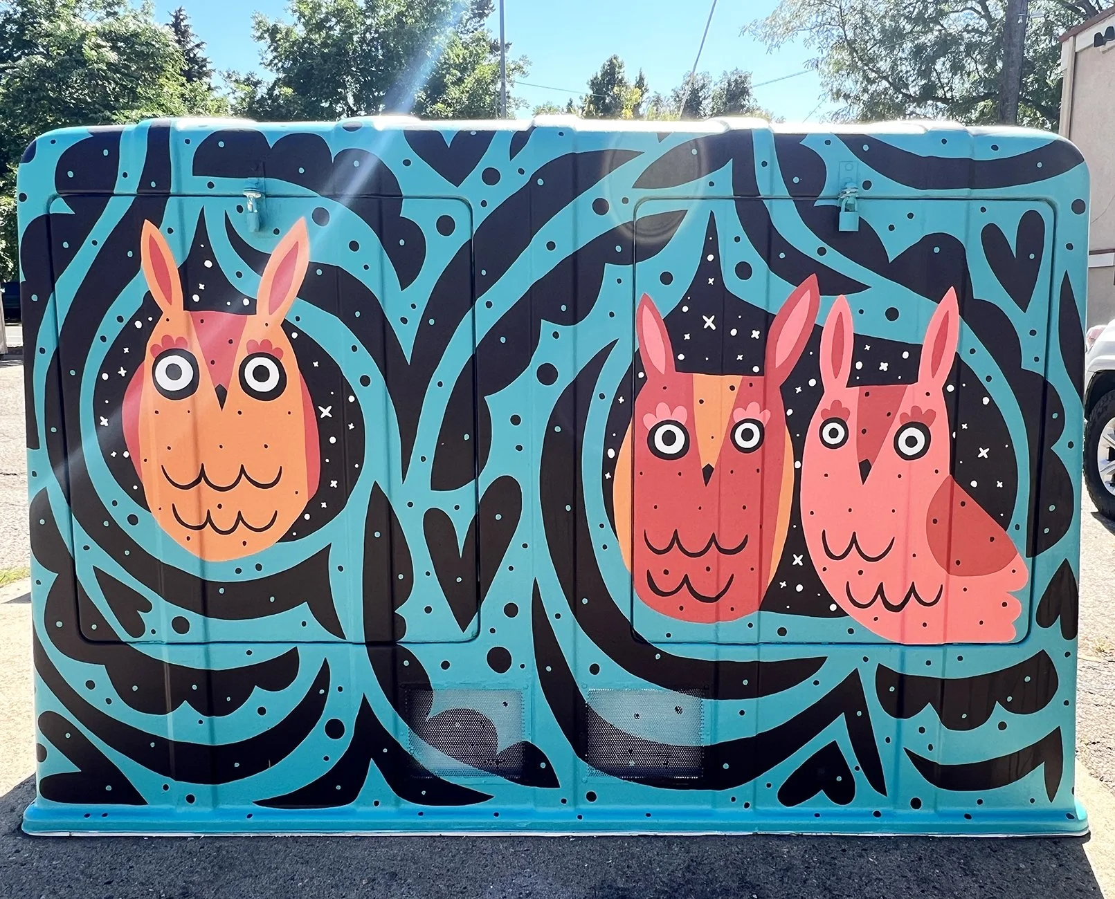 City of Fort Collins Utility Box Mural