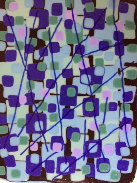 FLIP FLOP - back of glass blank