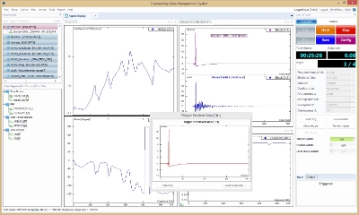 Figure 25. Crystal Instruments Modal Analysis and Test software interface