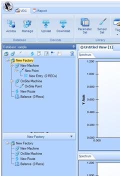 Vibration Data Collector Database Creation