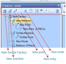 Factory Database for Vibration Data Collection
