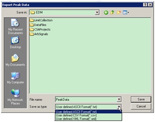 Export Files for Vibration Data Collector
