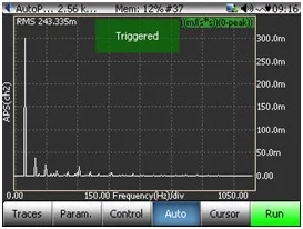 With time synchronous exponential average, noise floor is lower and frequencies other than trigger frequency and its harmonics are eliminated during the average process.