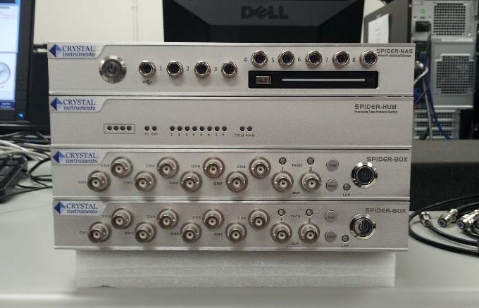 Crystal Instruments' Modular Spider-80X Vibration Controller