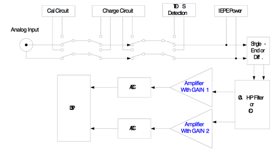 Figure 22:Typical Input Block Diagram (Spider-80X and Spider-81)