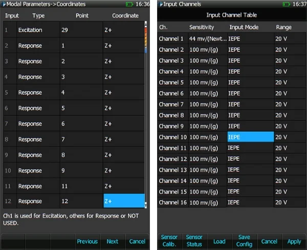 Figure 4 Input Channel settings on CoCo-90X