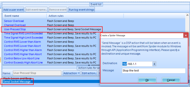 Advantages of Socket Message Features in EDM Vibration Control System (VCS) Software