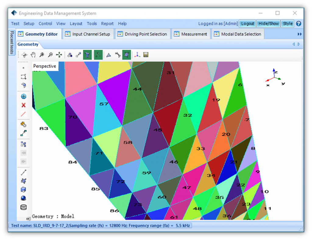 CT Compressor Stator Vane Modal Analysis
