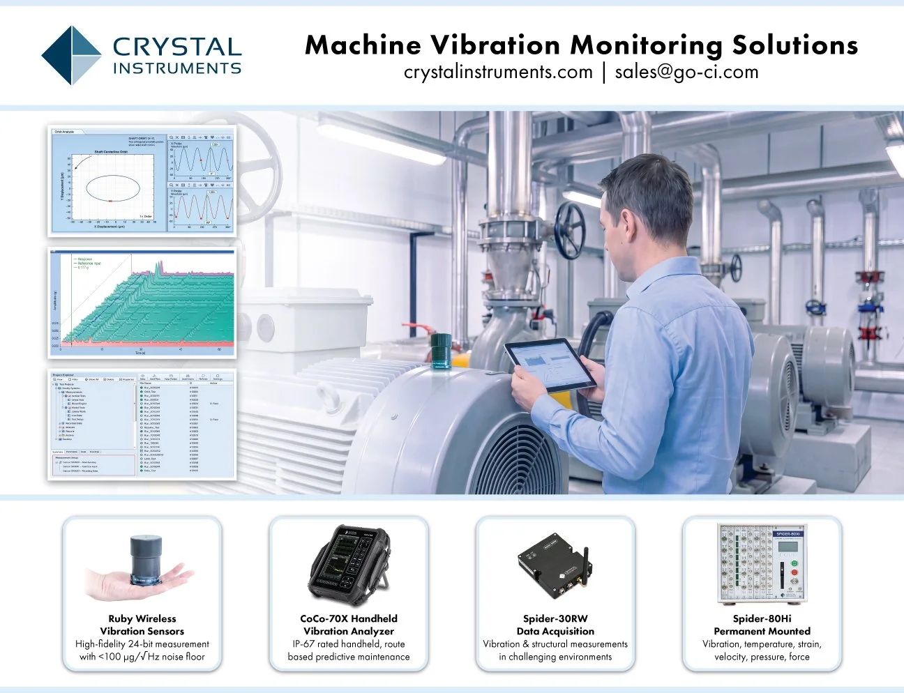 Machinery Vibration and Condition Monitoring Solutions