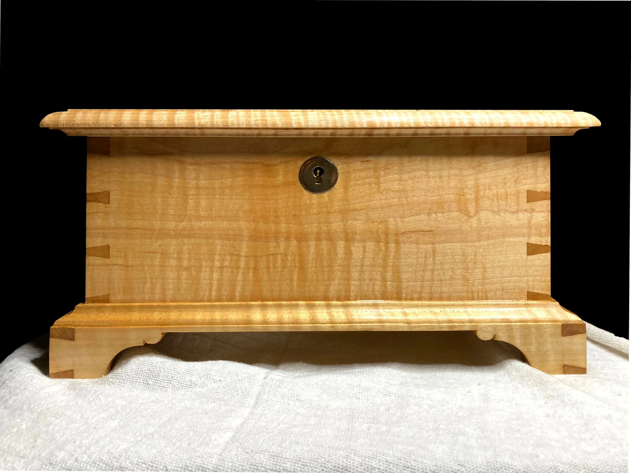 Miniature Curly Maple Chest