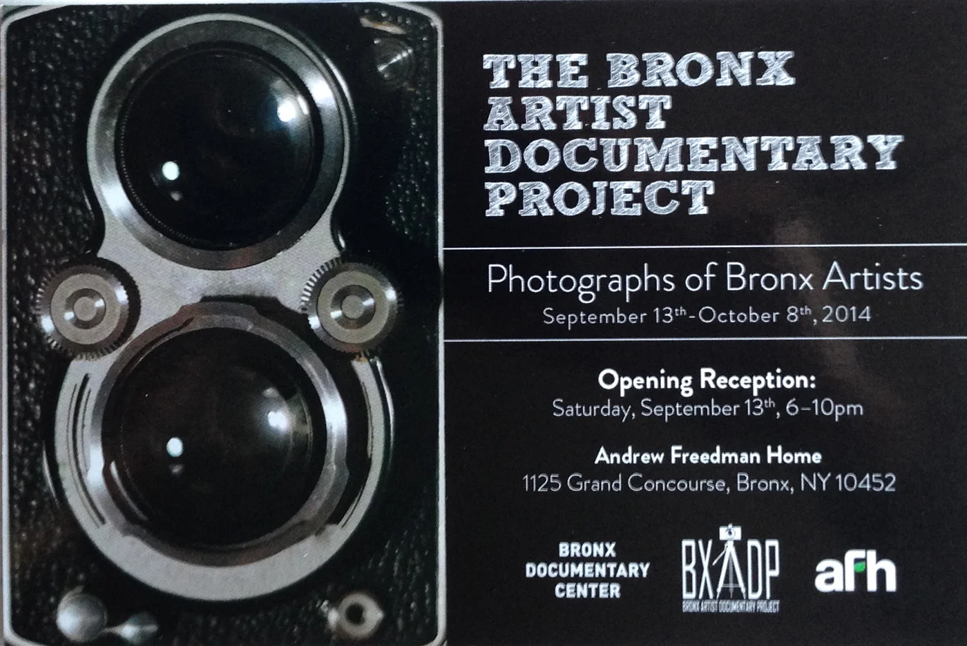 The Bronx Artist Documentary Project: Group Exhibition