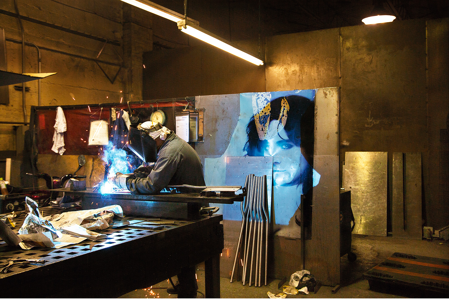 'HEART OF THE SOUTH BRONX: TRADES', photographed by Martine Foug