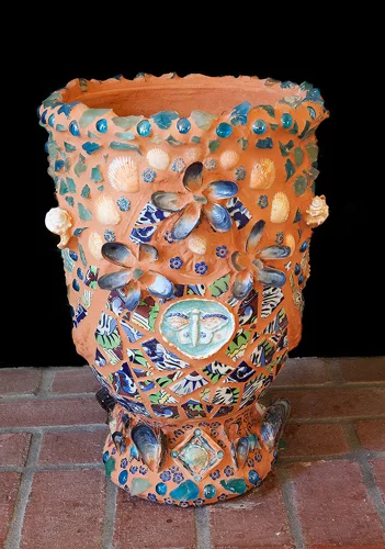 Mosaic Urn