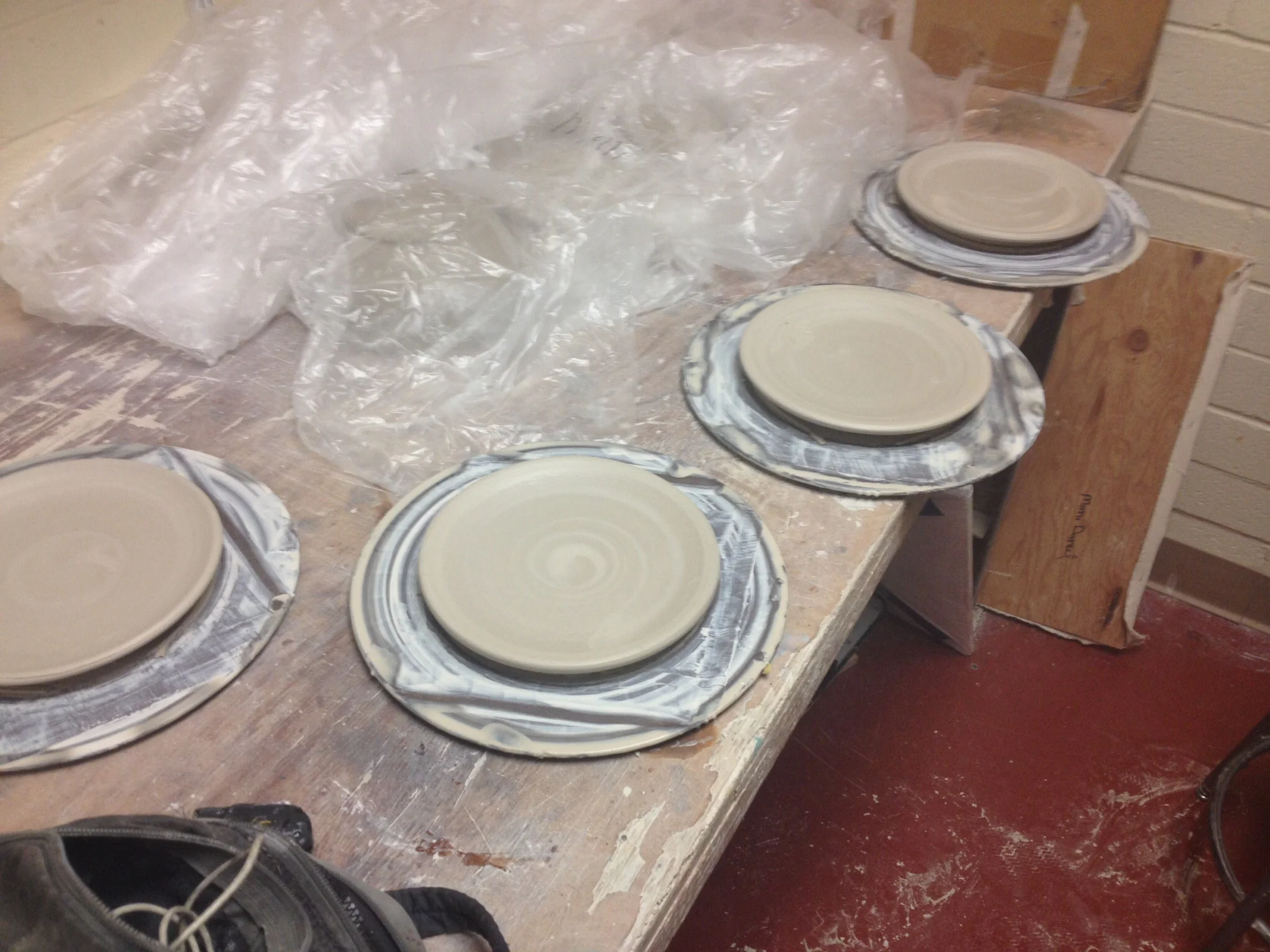 Finished the last of the plates