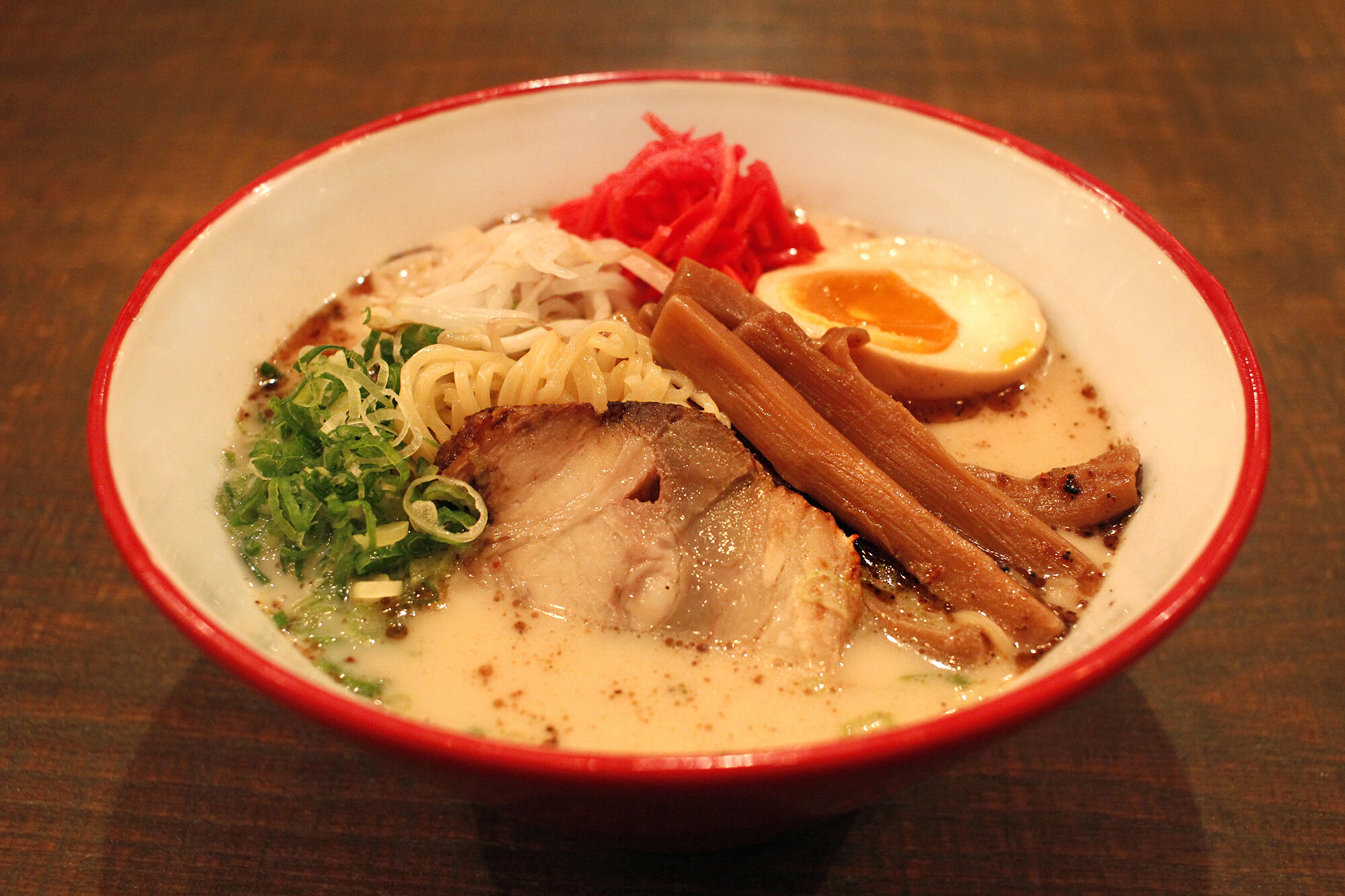 Tonkotsu Ramen $13.95  