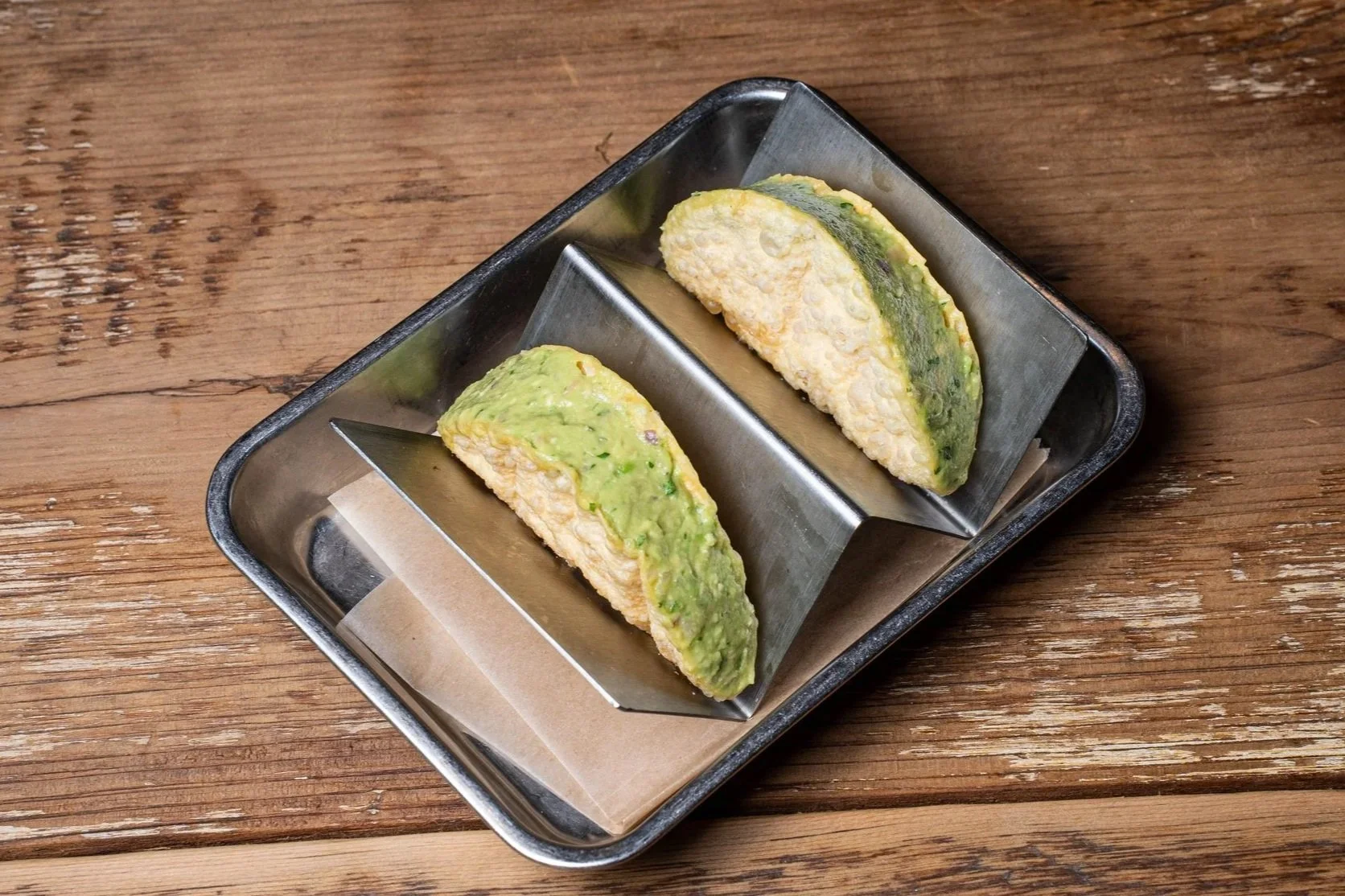 Salmon Sashimi Taco $7.95 (2pc) / $11.95 (3pc)