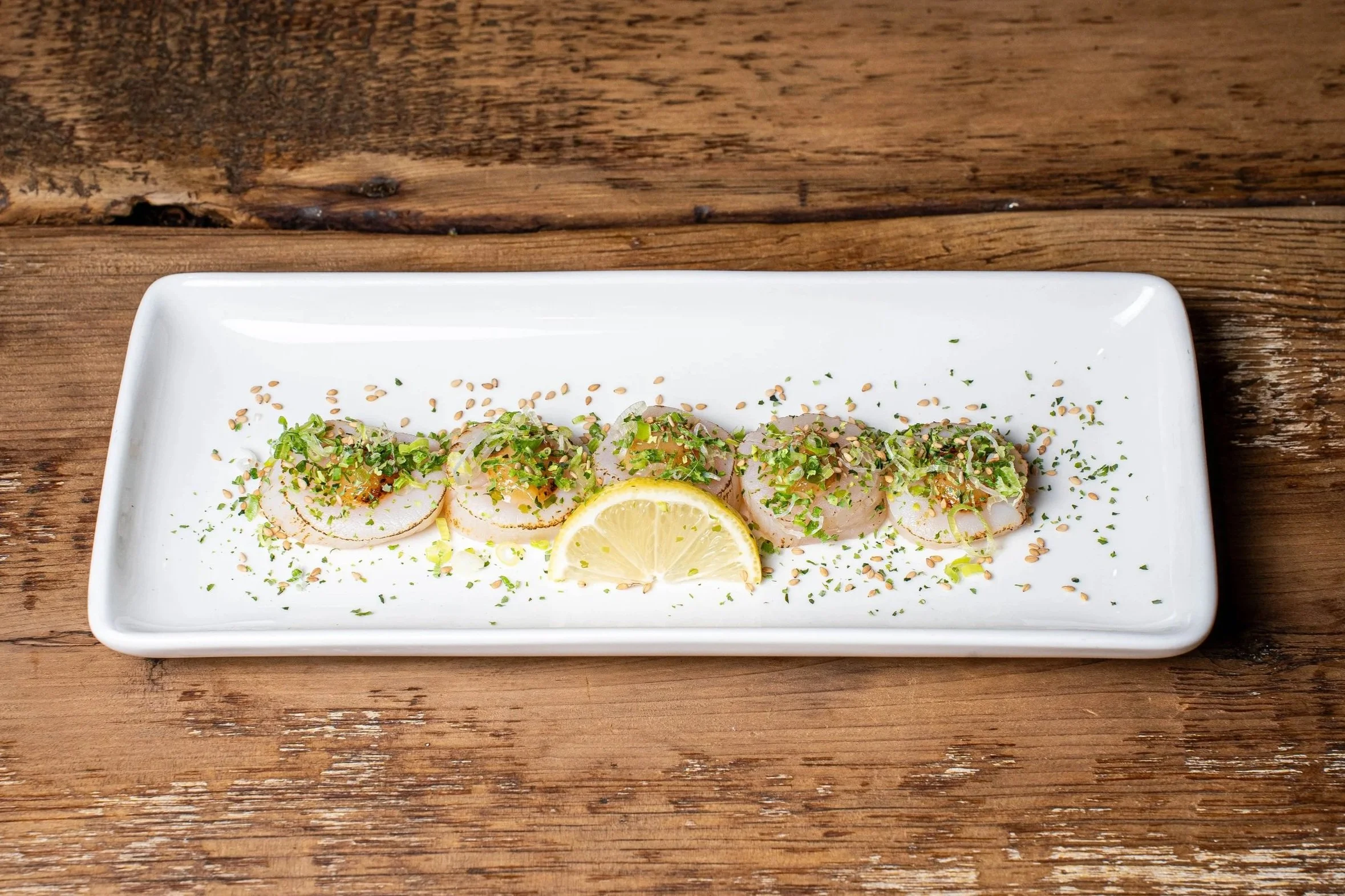 Hotate Carpaccio $15.95