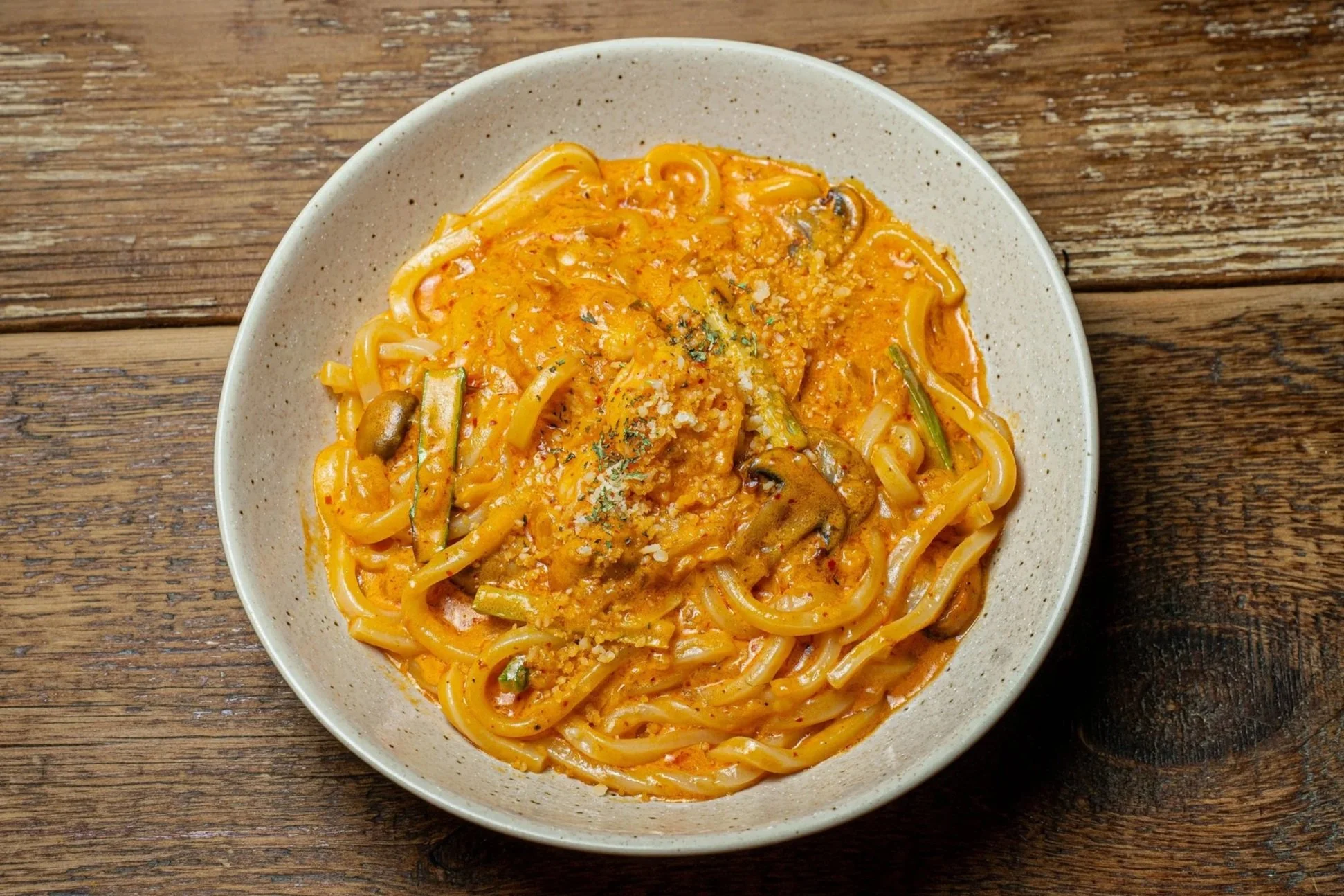 Kimchi Cream Udon $14.95