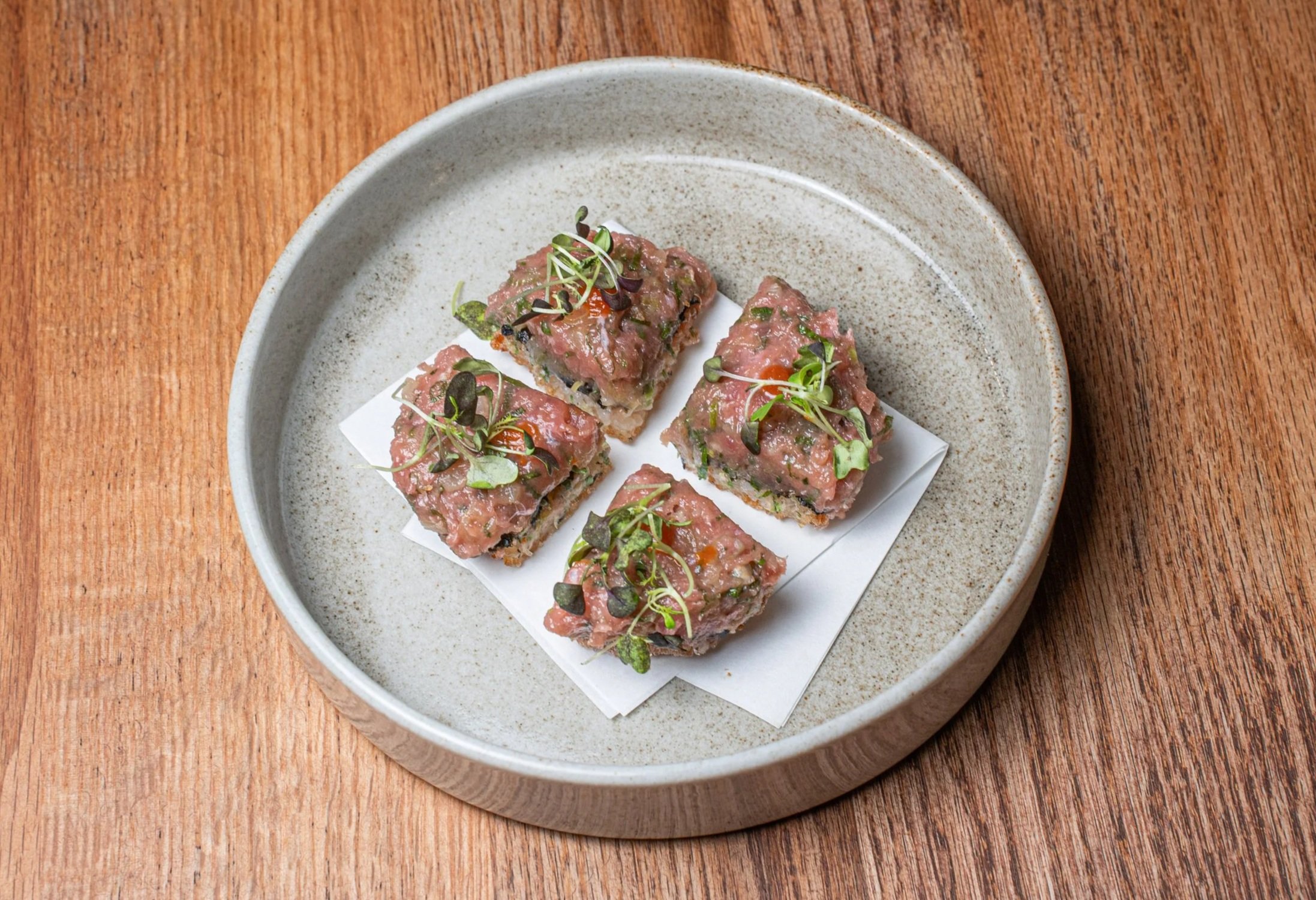 Toro Taku Crispy Rice $14
