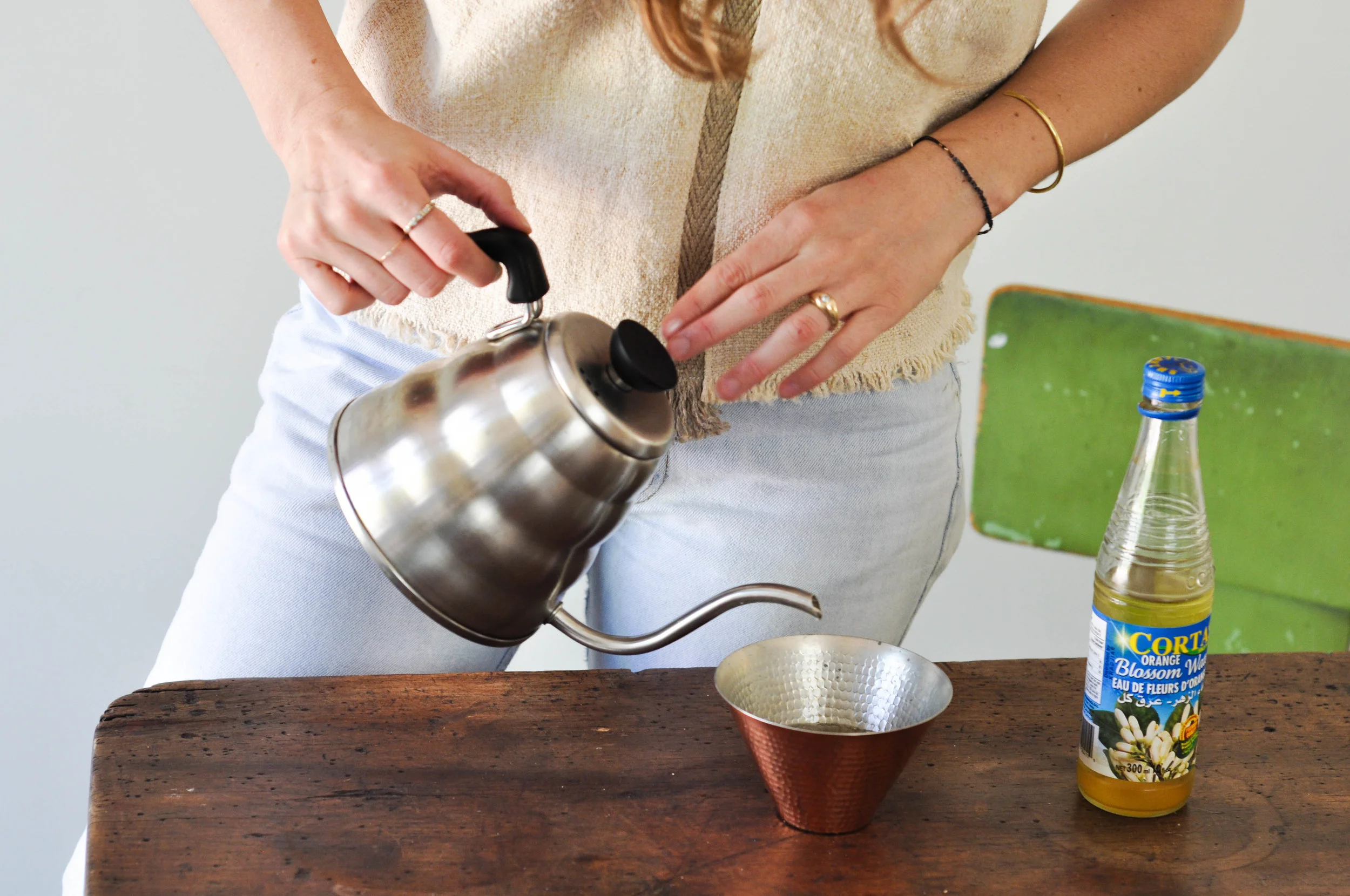Warm Orange Blossom Water Digestif — To Be Manifest the