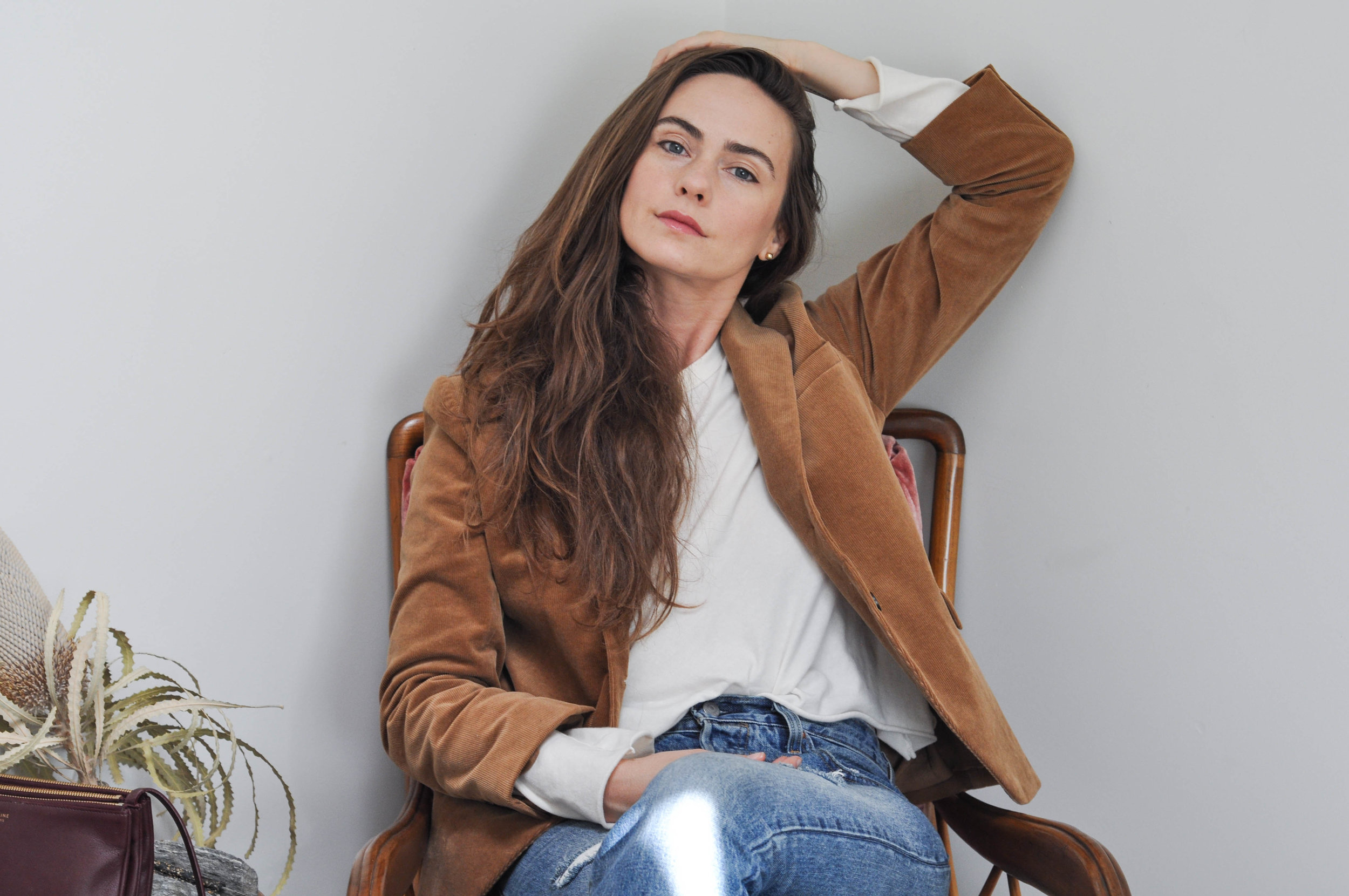 blazer_mules_jeans_purse_chair_side_table_ring_white_shirt_sheepskin_1 (1 of 1).jpg