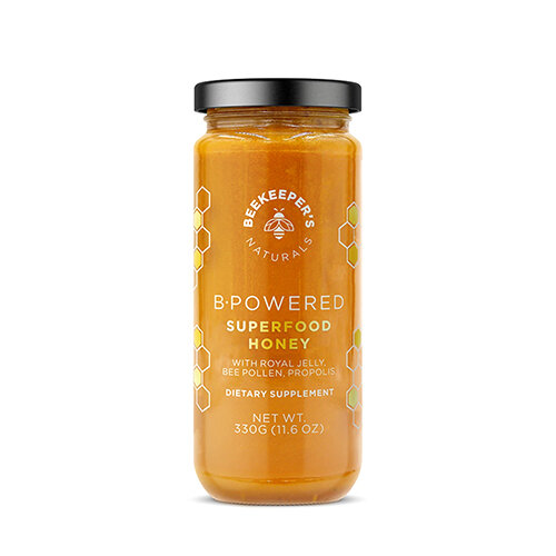   Beekeeper's Naturals B.Powered Superfood Honey    15% off with code TBM 