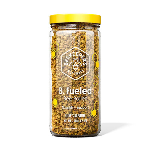   Beekeeper’s B.Fueled Bee Pollen   15% off with code TBM Add this on top of the cereal. 