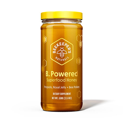   Beekeeper's Naturals B.Powered Superfood Honey    15% off with code TBM 