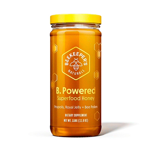   Beekeeper's Naturals B.Powered Superfood Honey   Get 25% off with code TBM 