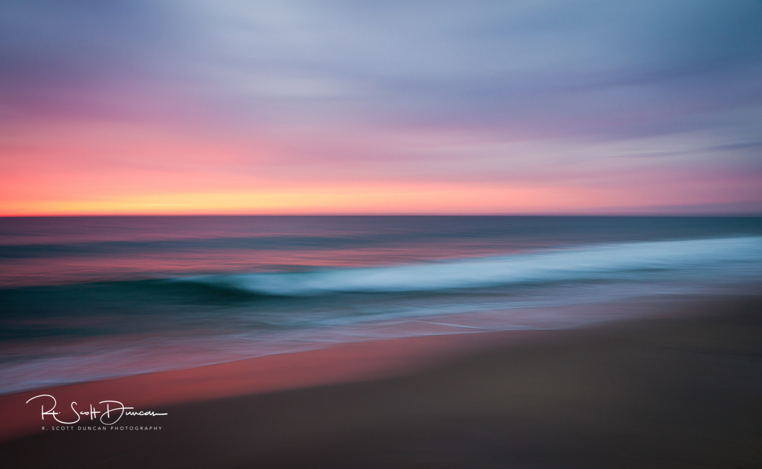 Intentional Camera Movement Photography Ocean Wave Series Seascape