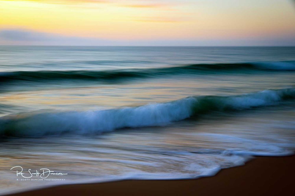 Intentional Camera Movement Photography Ocean Wave