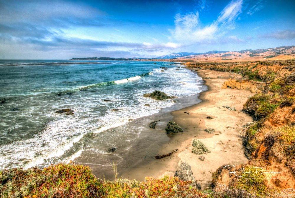 California's Central Coastal Shoreline