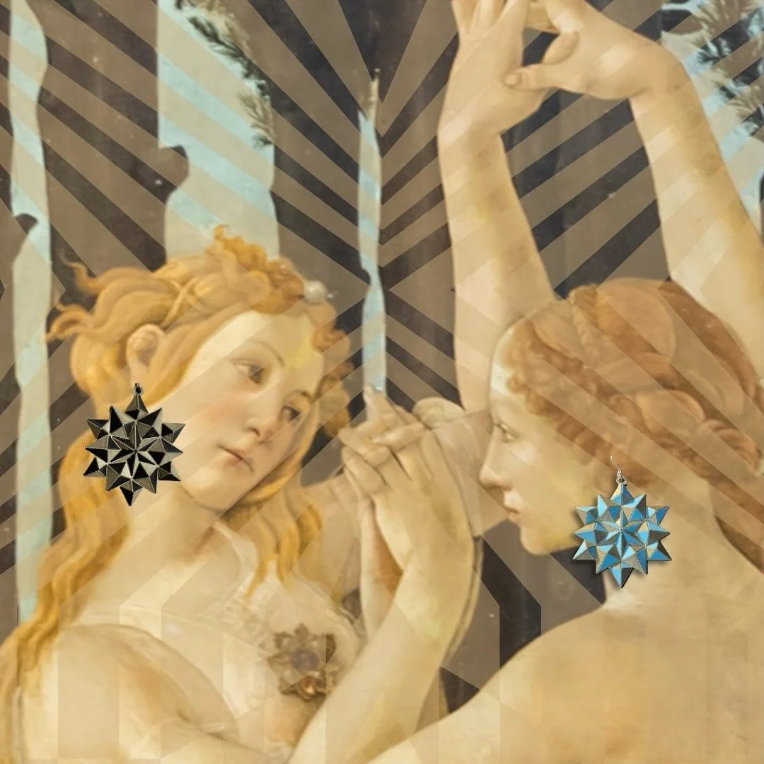 I told you not to wear them! Celestial Facet Big Drop Earrings are now available. DM for hidden link to purchase or head to ACCESSORYEMERGENCY.COM #geometricdropearrings #dropearrings #3dprintedearrings #bigearrings #madeinmelbourne