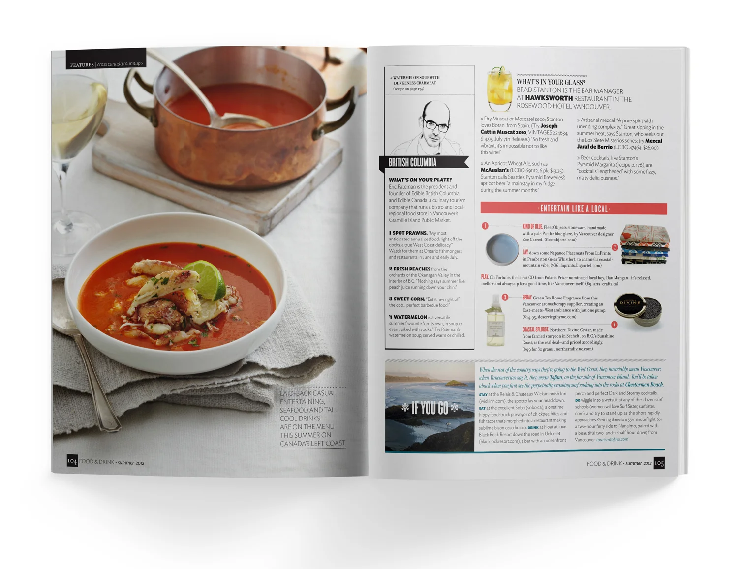 LCBO » redesign of FOOD&DRINK MAGAZINE.