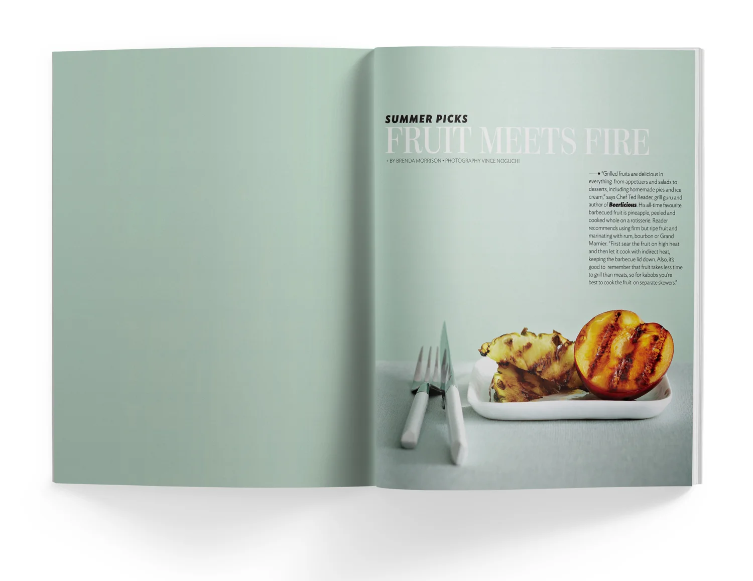 LCBO » redesign of FOOD&DRINK MAGAZINE.
