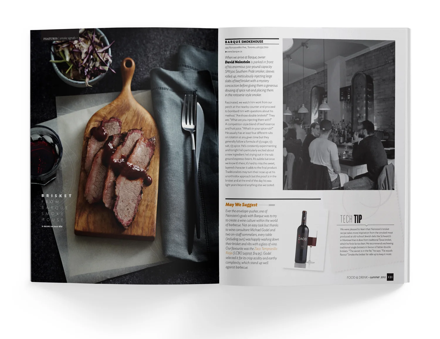 LCBO » redesign of FOOD&DRINK MAGAZINE.