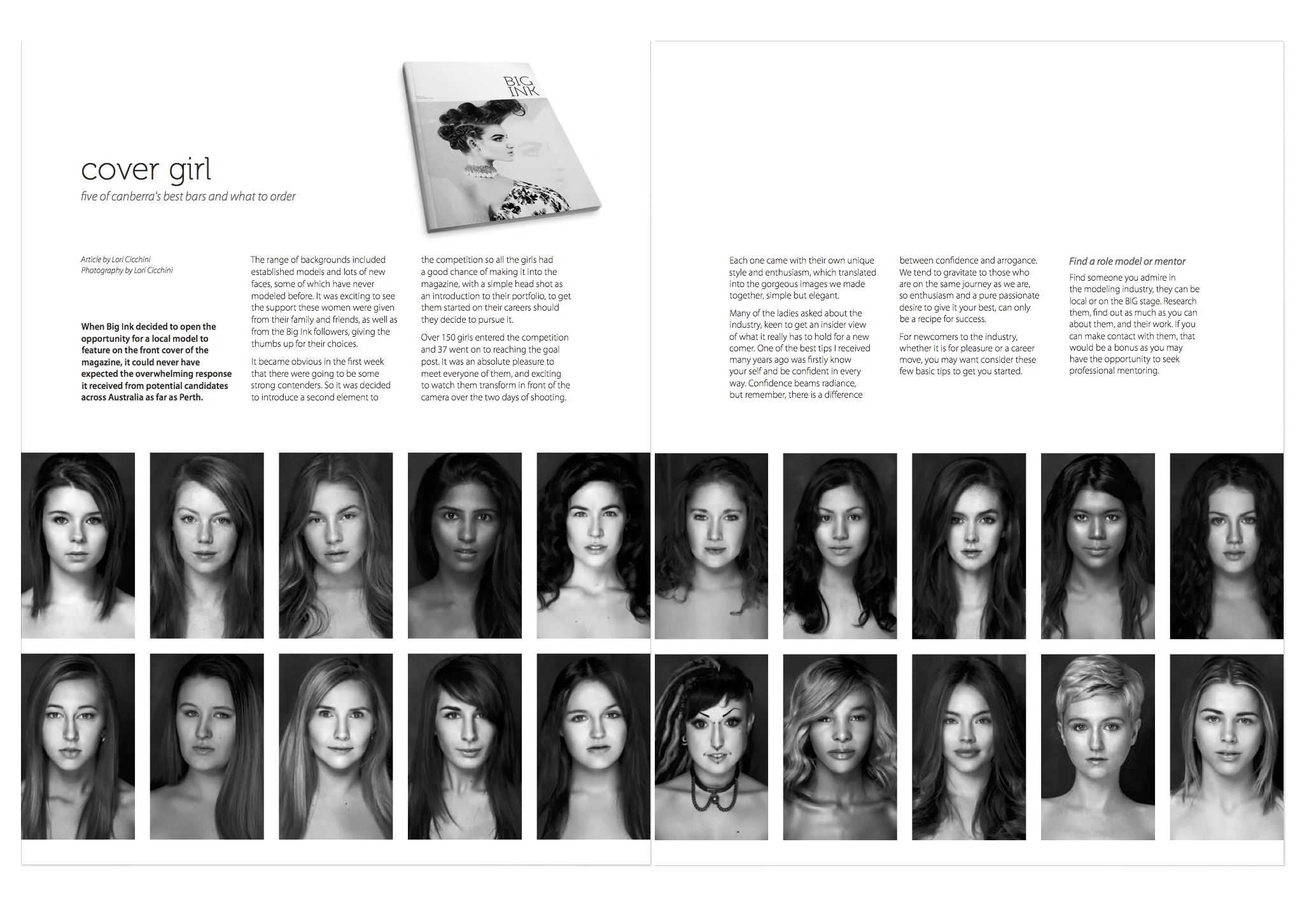 Photography & Article by Lori Cicchini - Big Ink Magazine December 2014