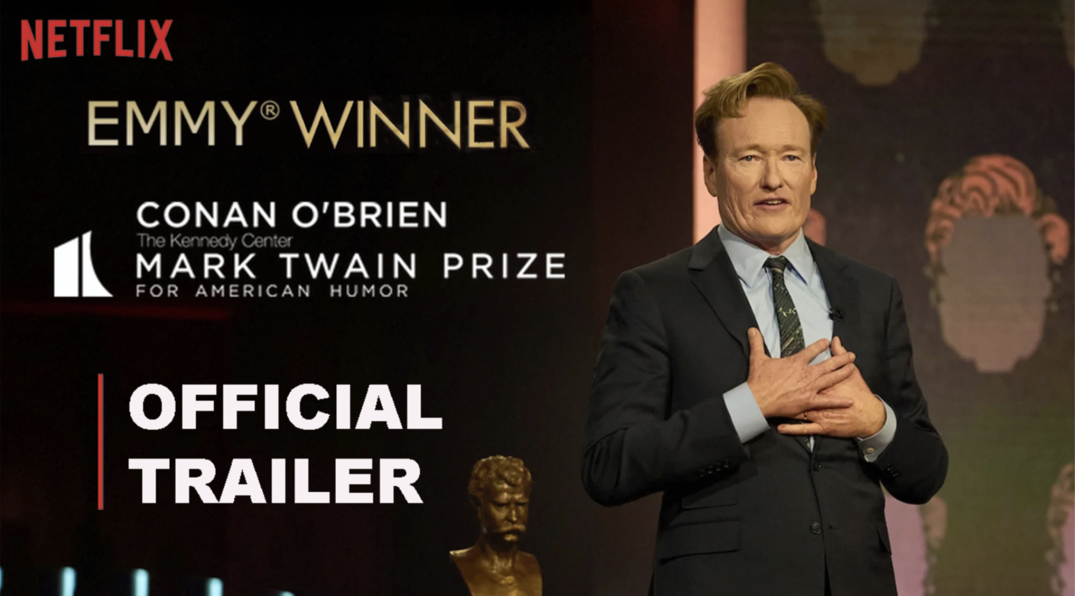 Conan O'Brien: The Kennedy Center Mark Twain Prize for American Humor | Official Trailer | Netflix