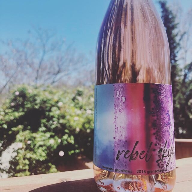 It&rsquo;s a beautiful day for some ros&eacute;! Free safe delivery to your door step in SLO County! DM to order! #ros&eacute;allday #ros&eacute; #wine #drinkwine #shelterinplace
