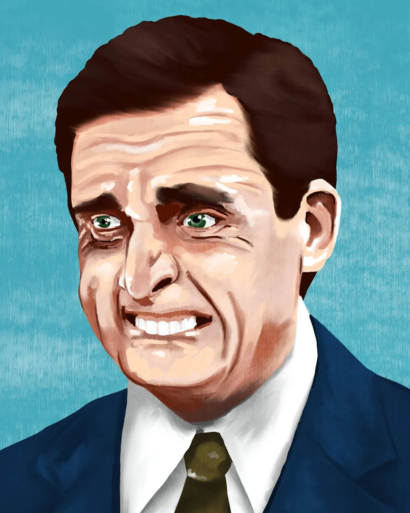 First time really digital &quot;painting&quot; in a way that I'm almost happy with. It's rough, and I've got plenty of room to improve, but I've always hated painting so I'm actually kinda happy with it. Painting has just never felt natural to me com