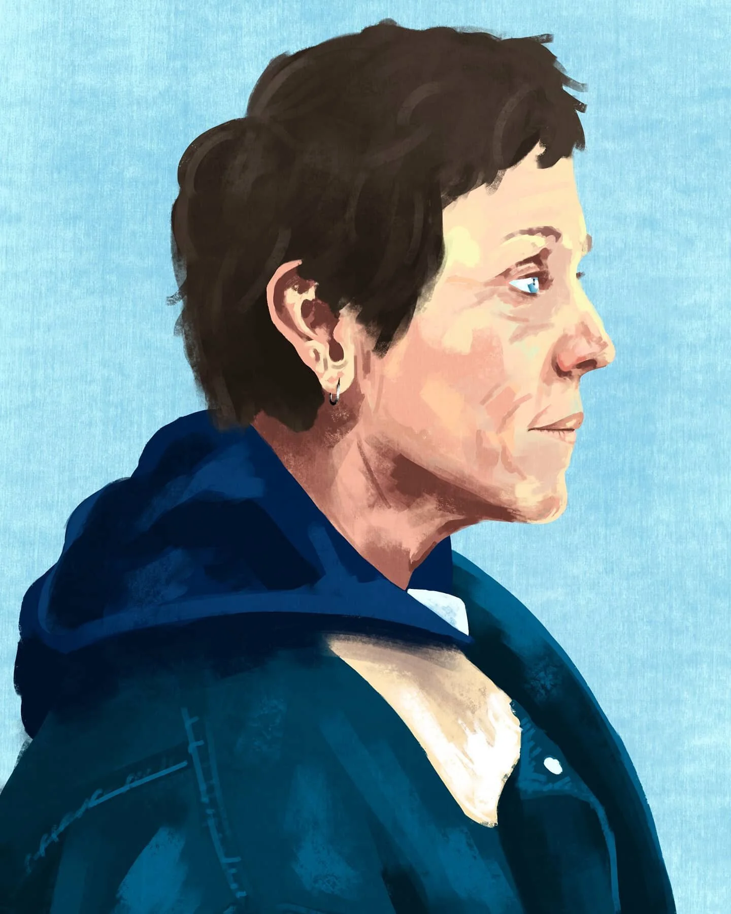Painted Frances McDormand from Nomadland. Definitely one of my favorite films from 2020.
.
.
.
.
.
.
.
#procreate #procreateart #nomadland #digitalart #digitalpainting #art